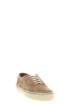 sneakers in inverted suede calfskin leather