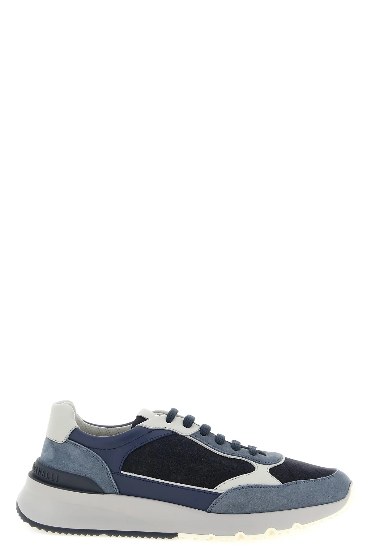 BRUNELLO CUCINELLI 41 brunello cucinellis runners sneakers feature a sophisticated low-top silhouet