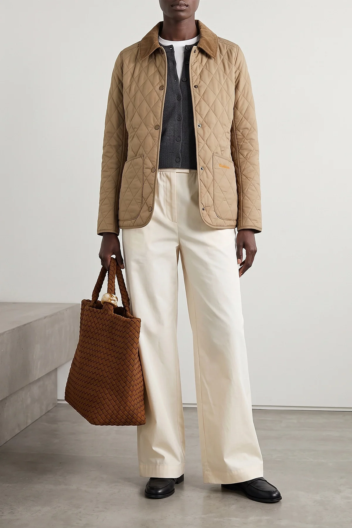 the extreme cashmere n°170 chou cardigan stands out for its tailored construct
