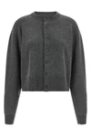 the extreme cashmere n°170 chou cardigan stands out for its tailored construct