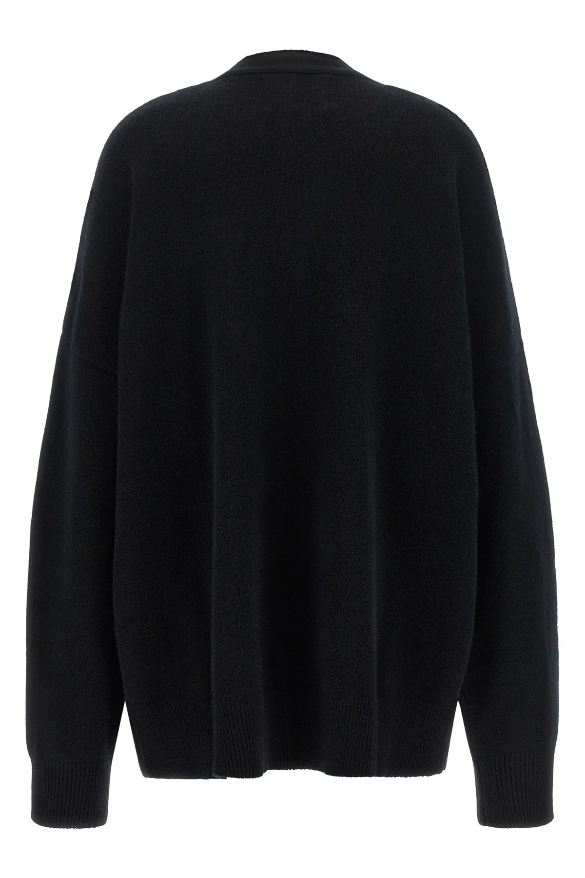 the extreme cashmere n°517 simo cardigan redefines knitwear volumes through a