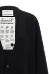 the extreme cashmere n°517 simo cardigan redefines knitwear volumes through a