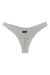 naomi bikini bottoms in crinkle lurex fabric