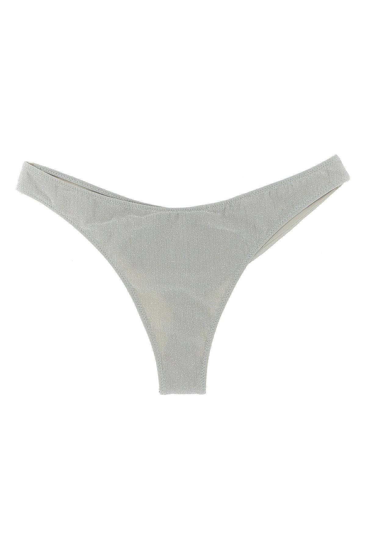 naomi bikini bottoms in crinkle lurex fabric