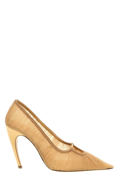 tulle pumps