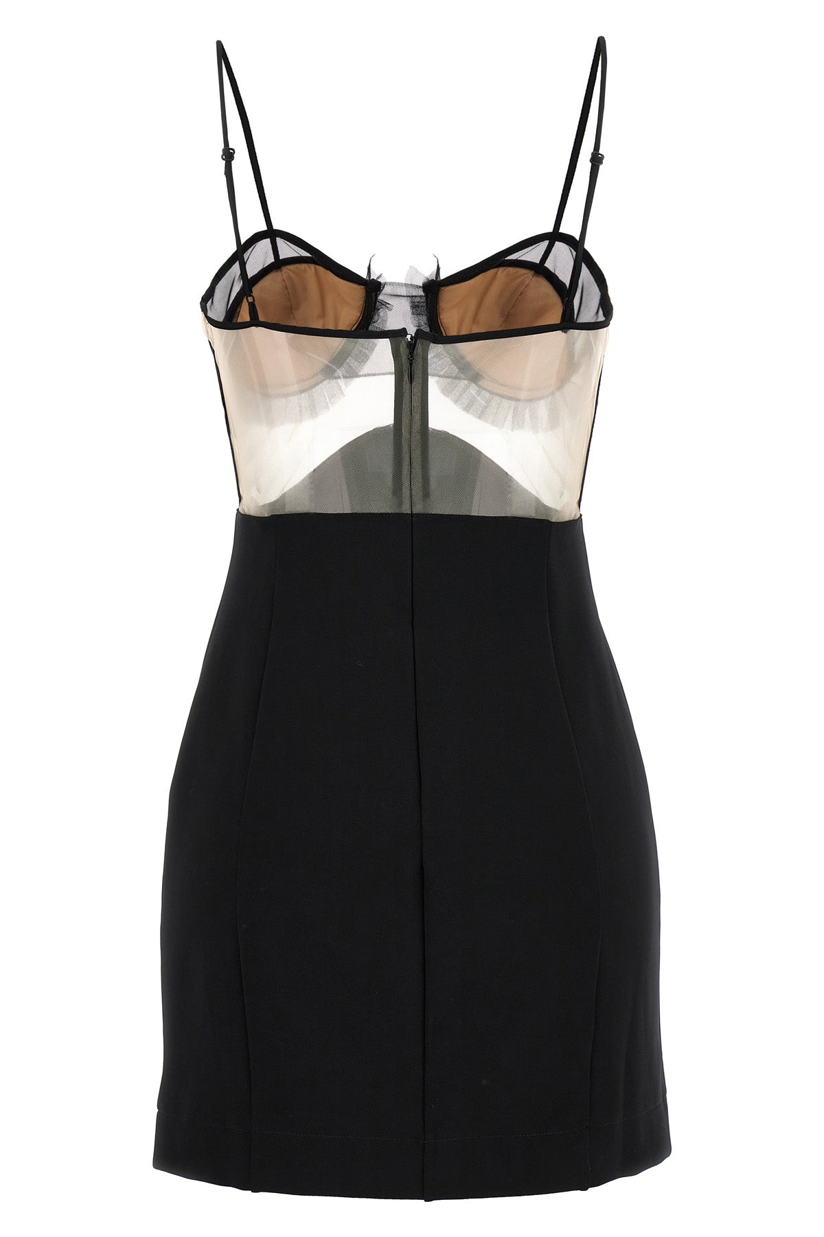 explosive flower bra dress in stretch fabric