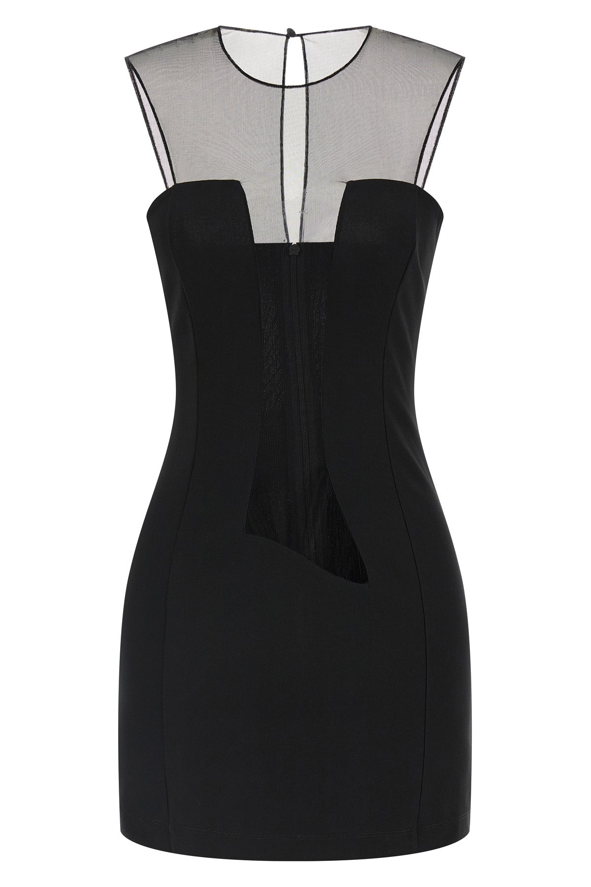 NENSI DOJAKA 40 sleeveless stretch viscose minidress