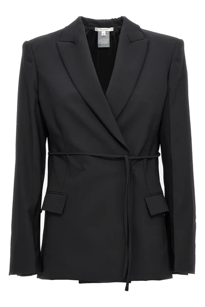 double breast wool blazer