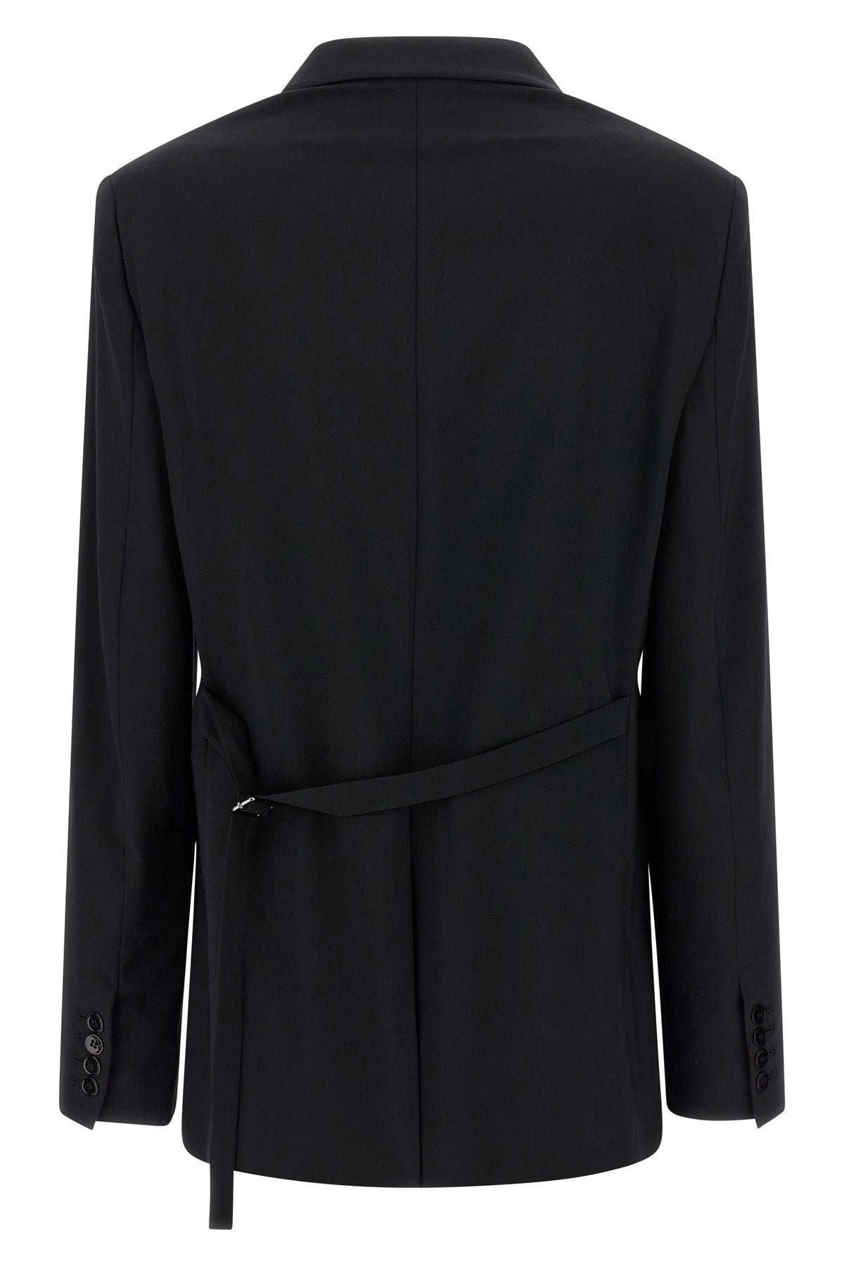 NENSI DOJAKA 44 single-breasted wool blend blazer