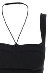 stretch fabric top