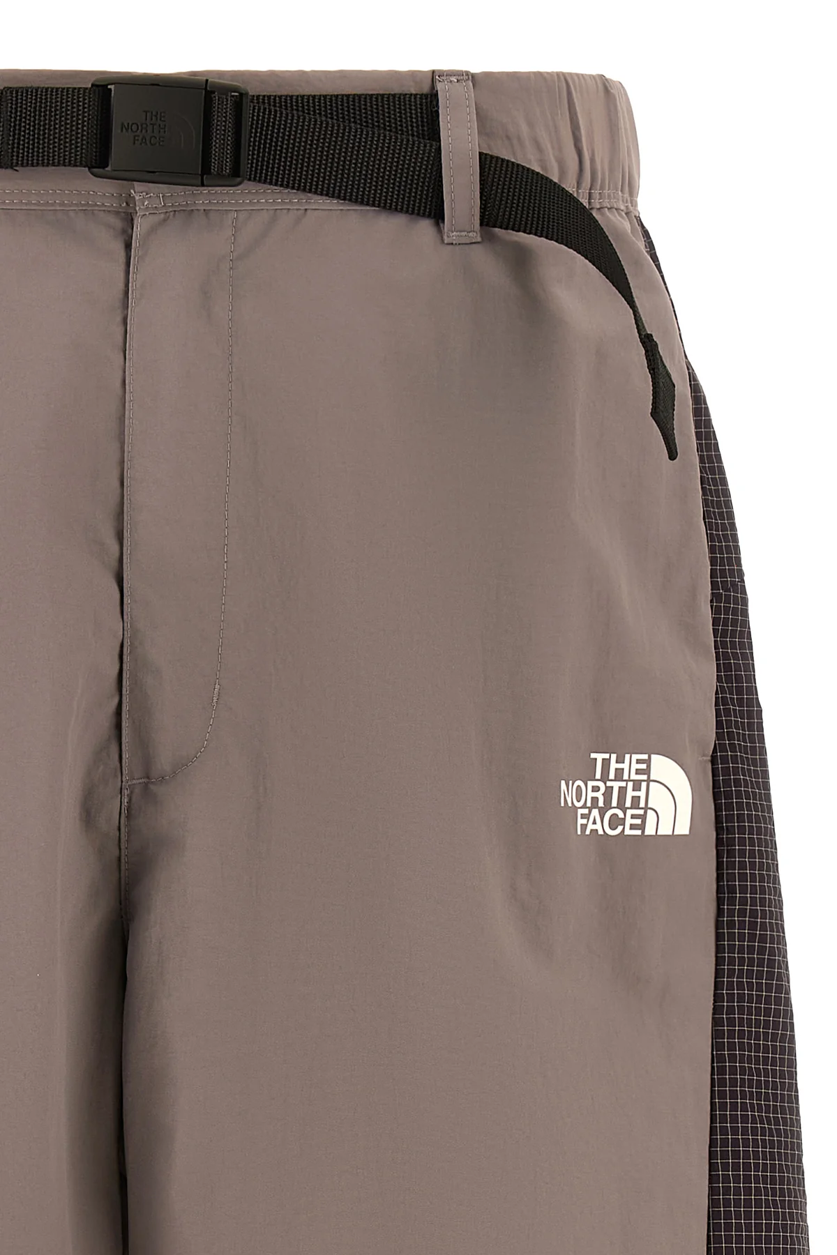 nse bermuda shorts in wrinkled effect technical fabric
