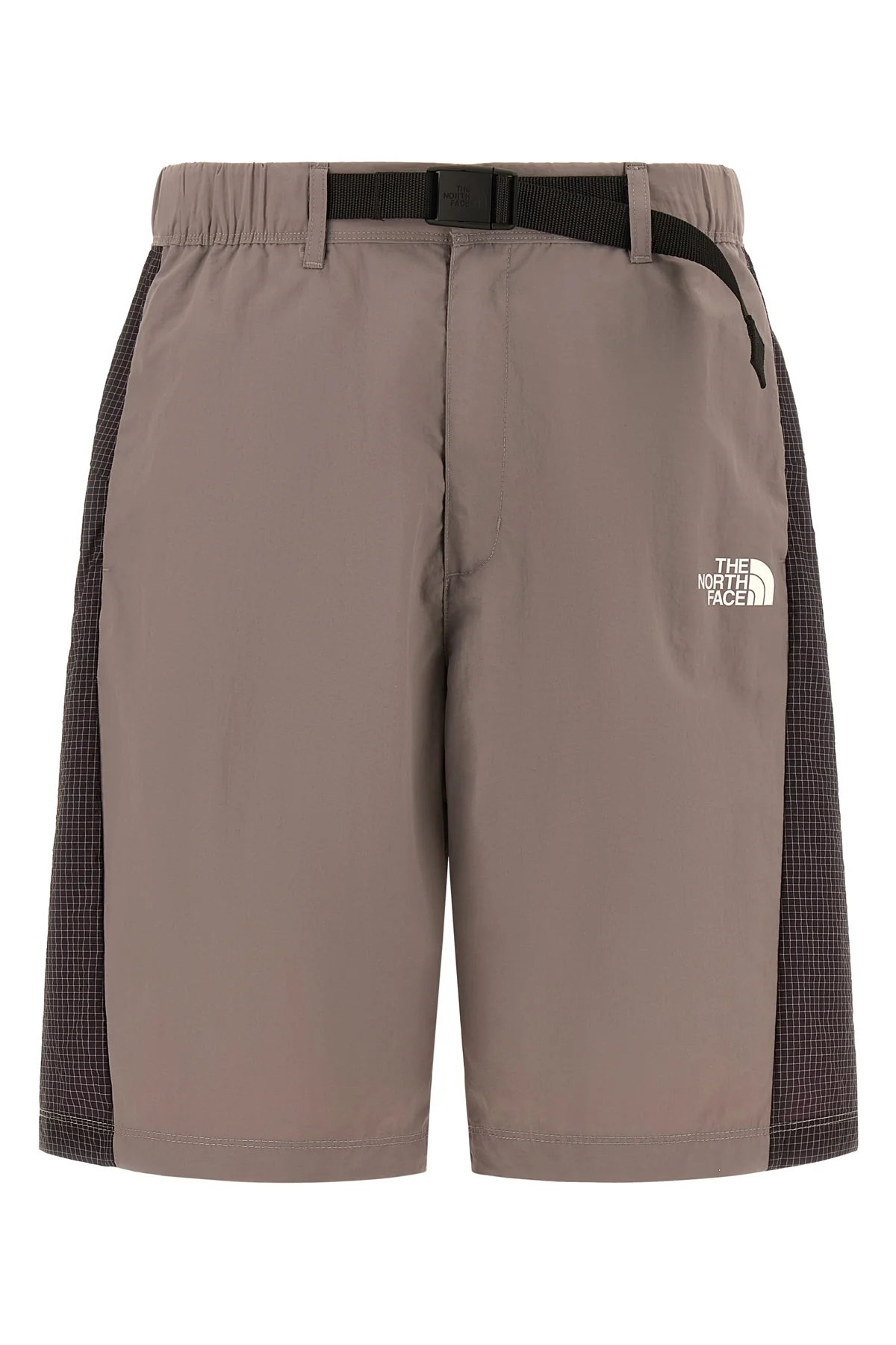 nse bermuda shorts in wrinkled effect technical fabric