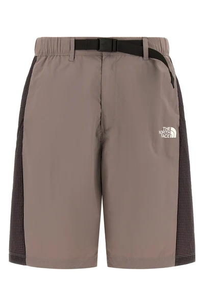 nse bermuda shorts in wrinkled effect technical fabric