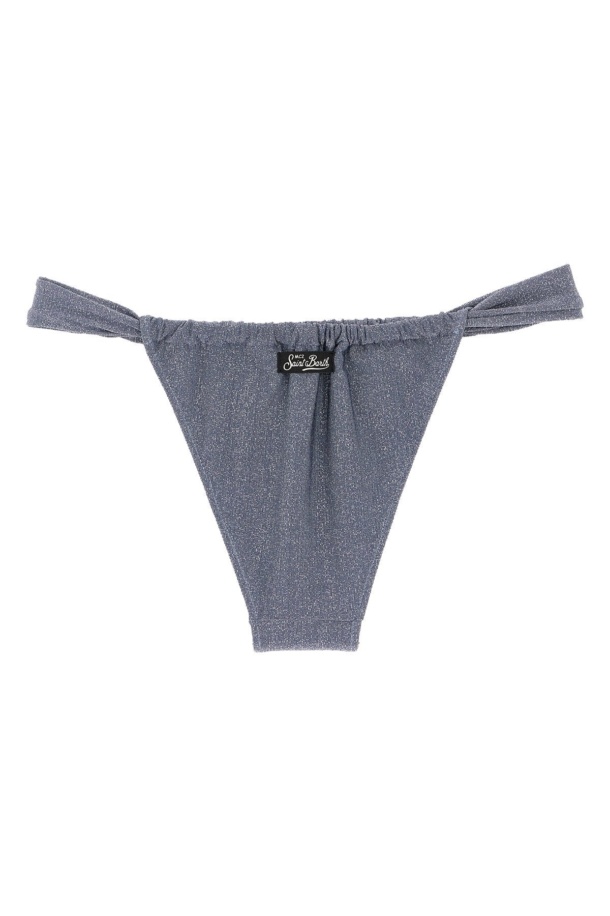 MC2 SAINT BARTH L noelle lurex fabric bikini bottoms