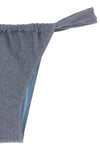 noelle lurex fabric bikini bottoms
