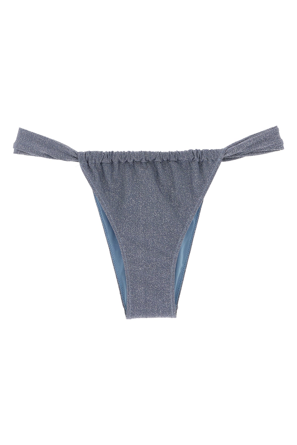 MC2 SAINT BARTH L noelle lurex fabric bikini bottoms