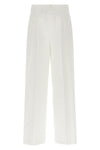 hw casual pants in linen and viscose blend
