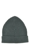 english ribbed beanie in cashmere