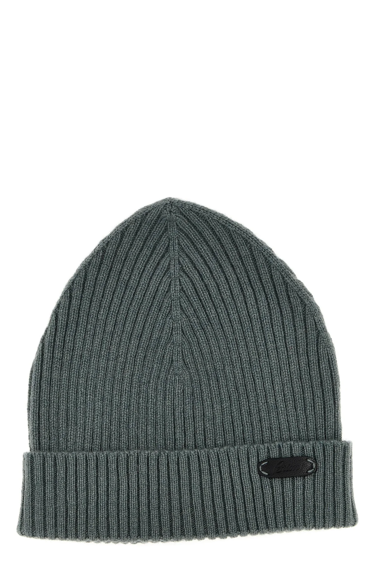 english ribbed beanie in cashmere