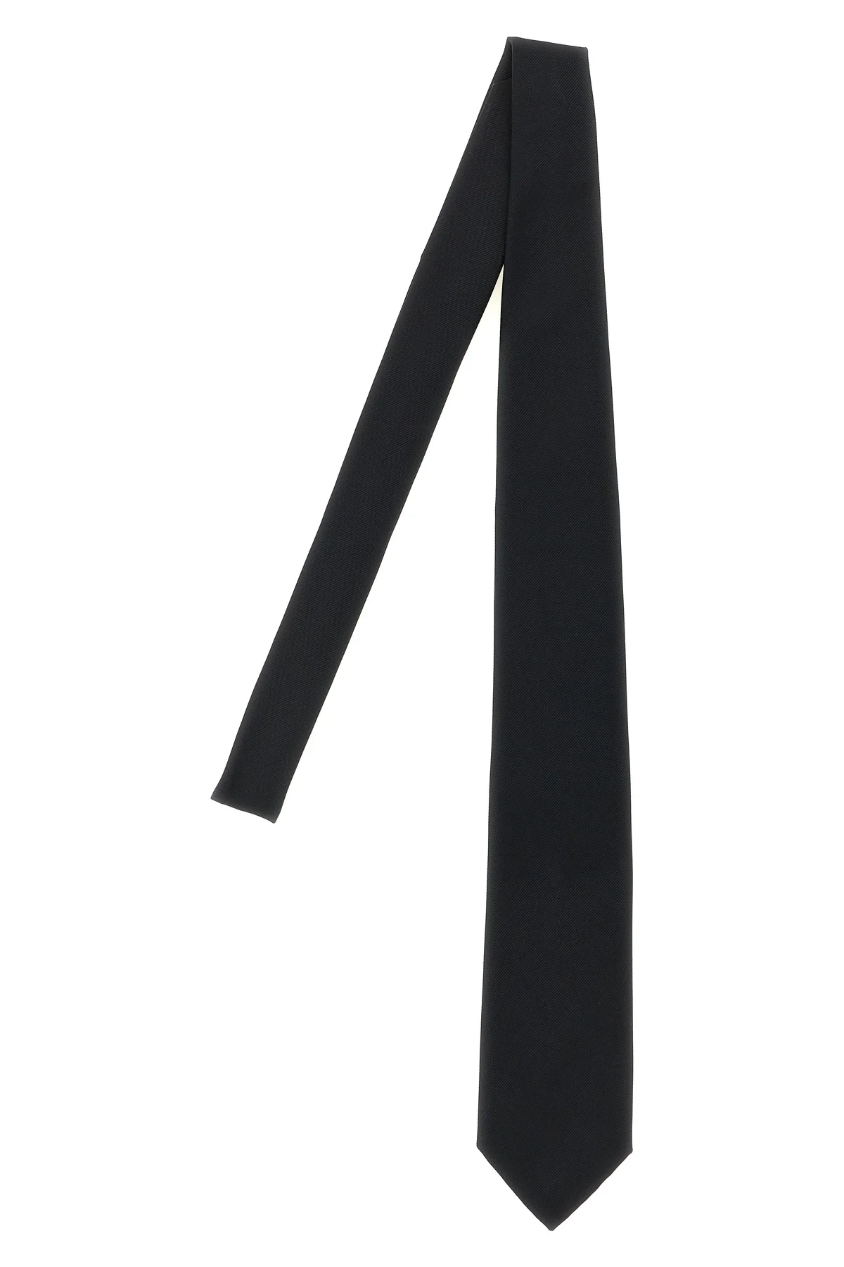 BRIONI OS black silk