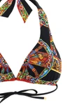 the dolce&gabbana bikini embodies the vibrant essence of the brand through the i