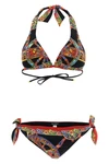 the dolce&gabbana bikini embodies the vibrant essence of the brand through the i