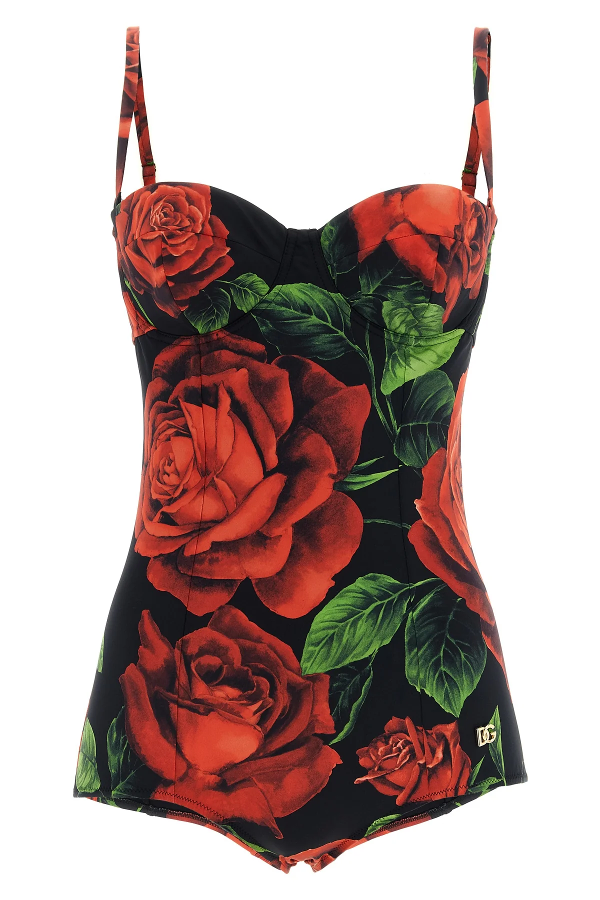 DOLCE amp; GABBANA 1 the dolce amp; gabbana one-piece balcony swimsuit bases its design on precise corse