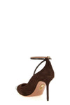 the aquazzura odysea pumps are defined by a sophisticated play of textures and