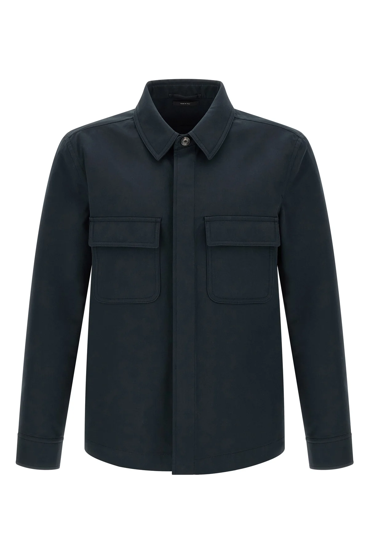 heavy cotton twill overshirt