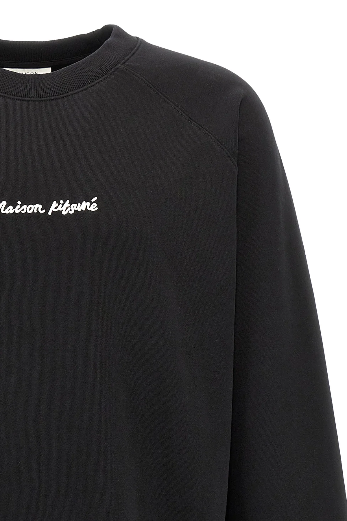sweatshirt in brushed cotton
