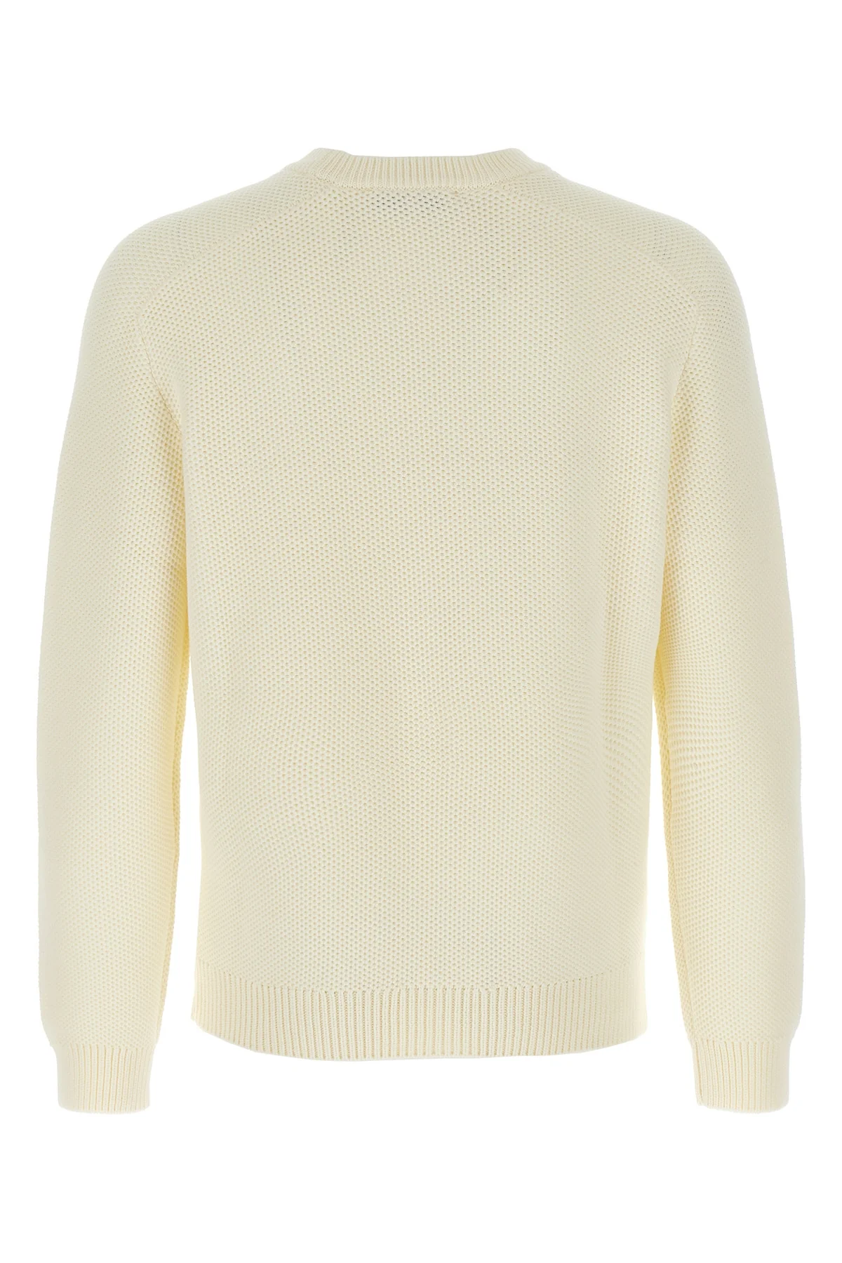 MAISON KITSUNÉ L kitsune varsity textured cotton sweater