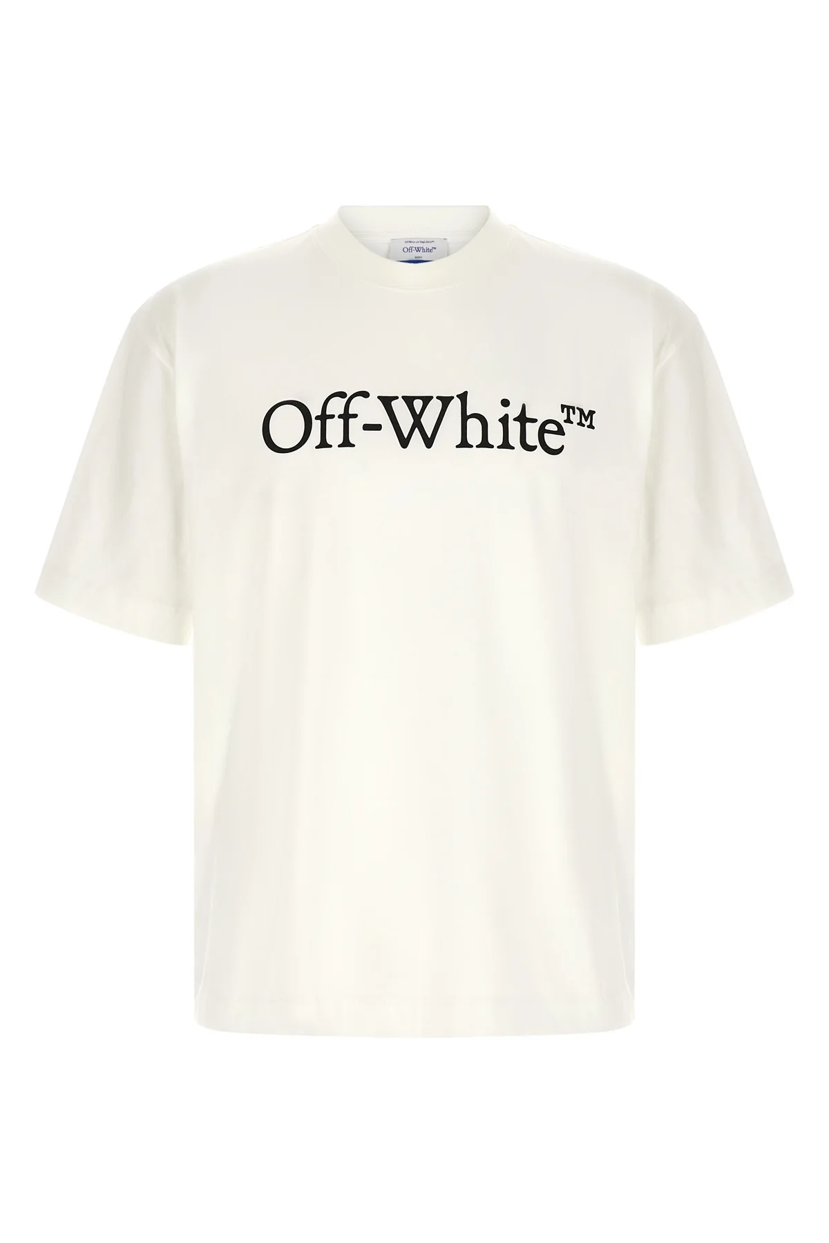 OFF-WHITE S big bookish skate cotton jersey t-shirt