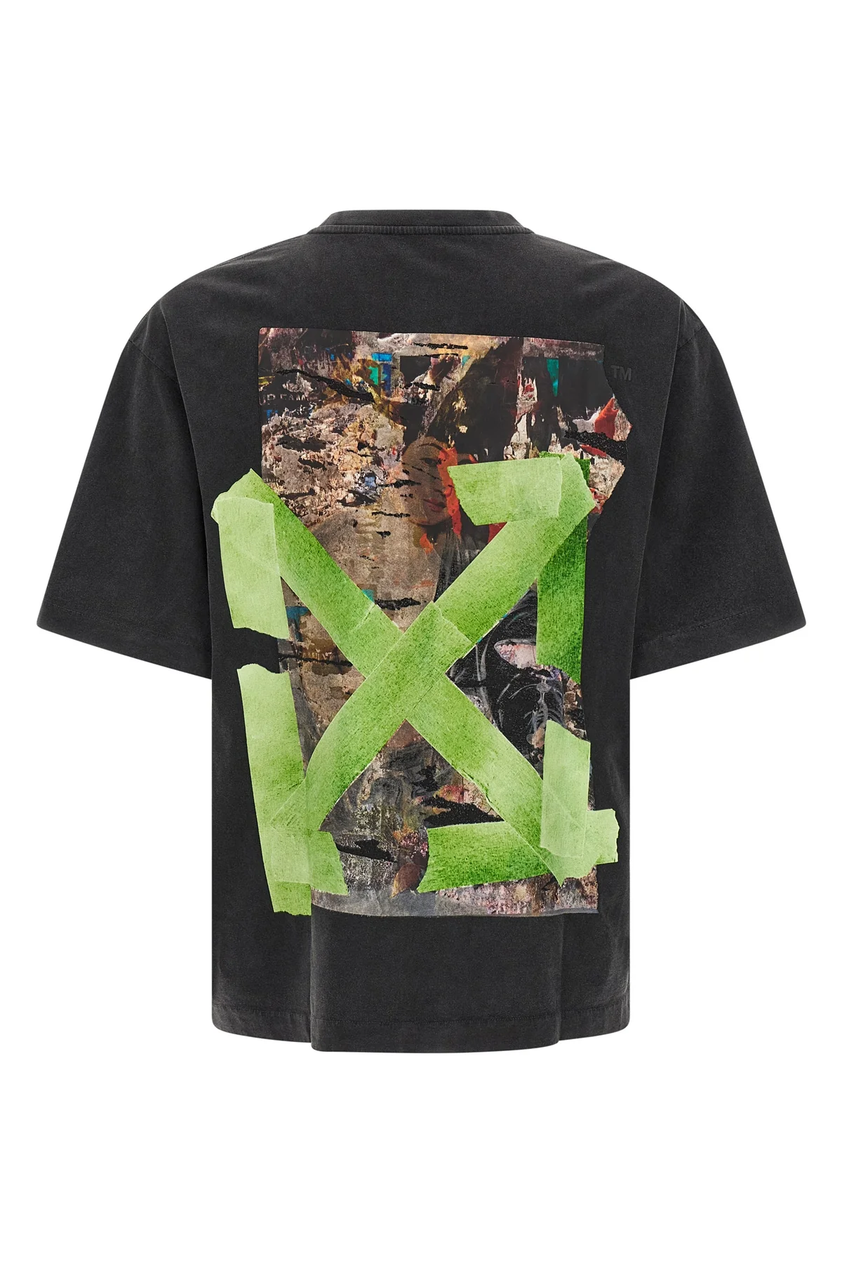 OFF-WHITE L the off-white bacco arrow skate short-sleeved t-shirt