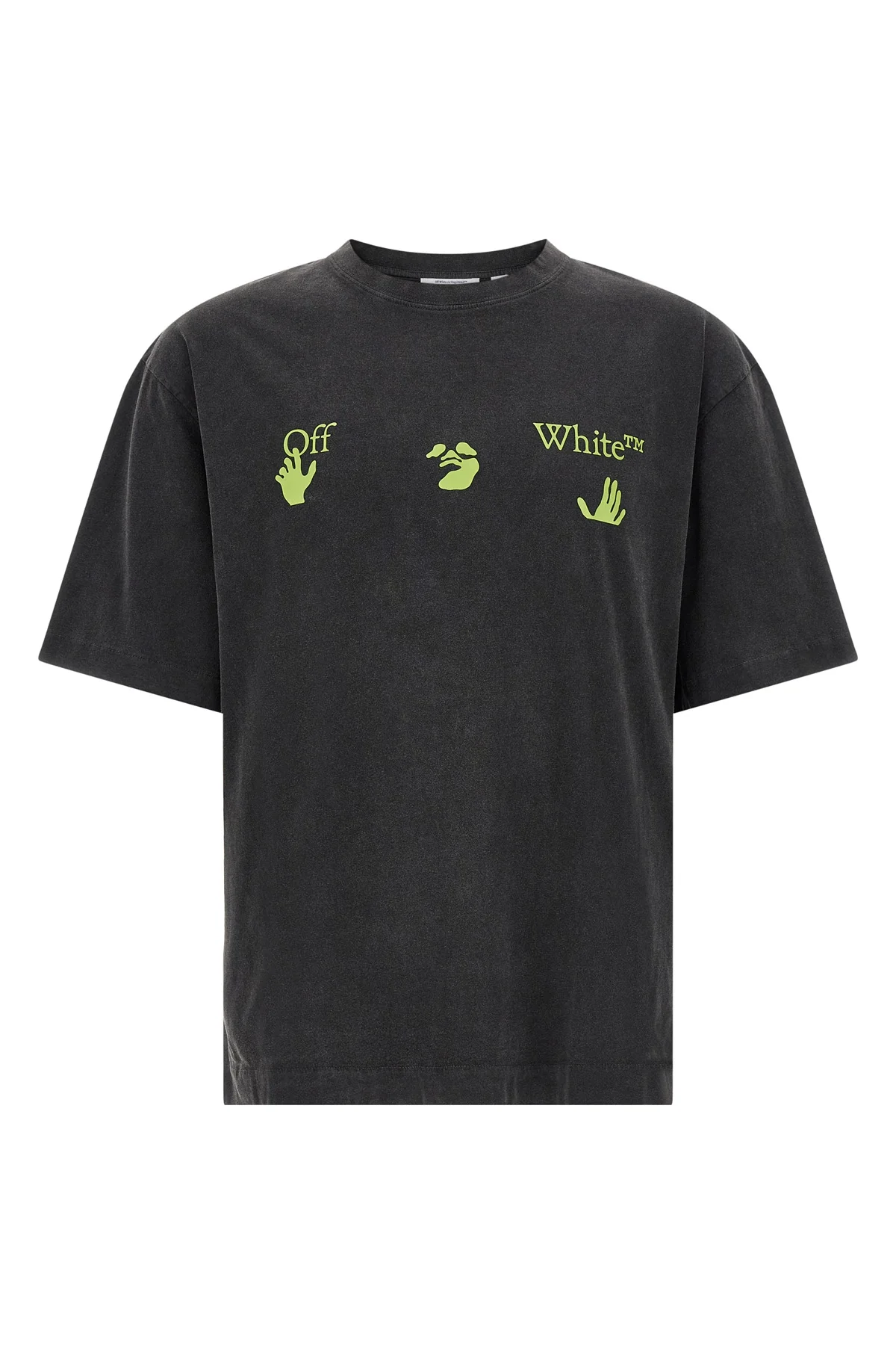 OFF-WHITE L the off-white bacco arrow skate short-sleeved t-shirt