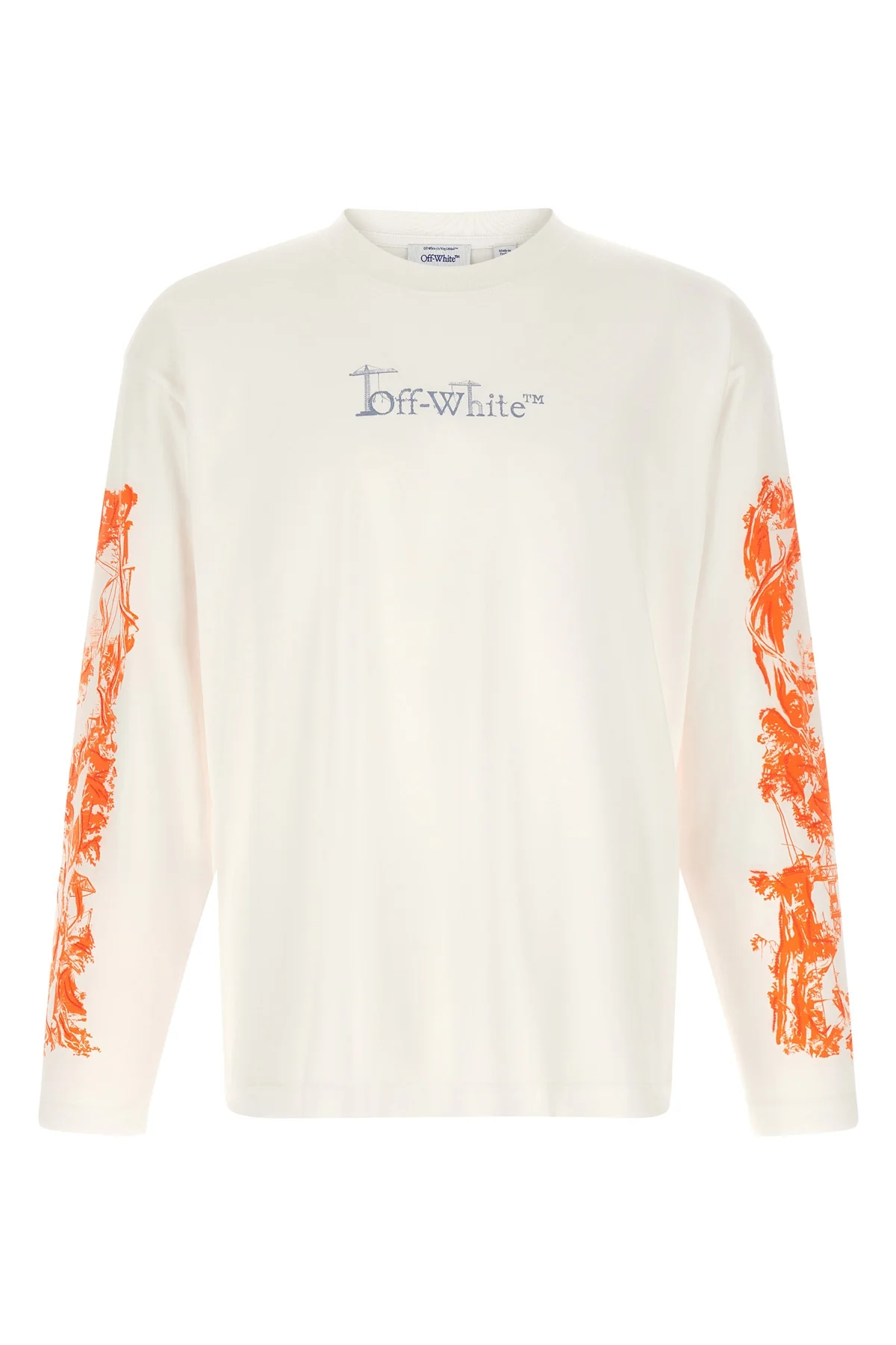 OFF-WHITE L the off-white city nature skate long-sleeved t-shirt
