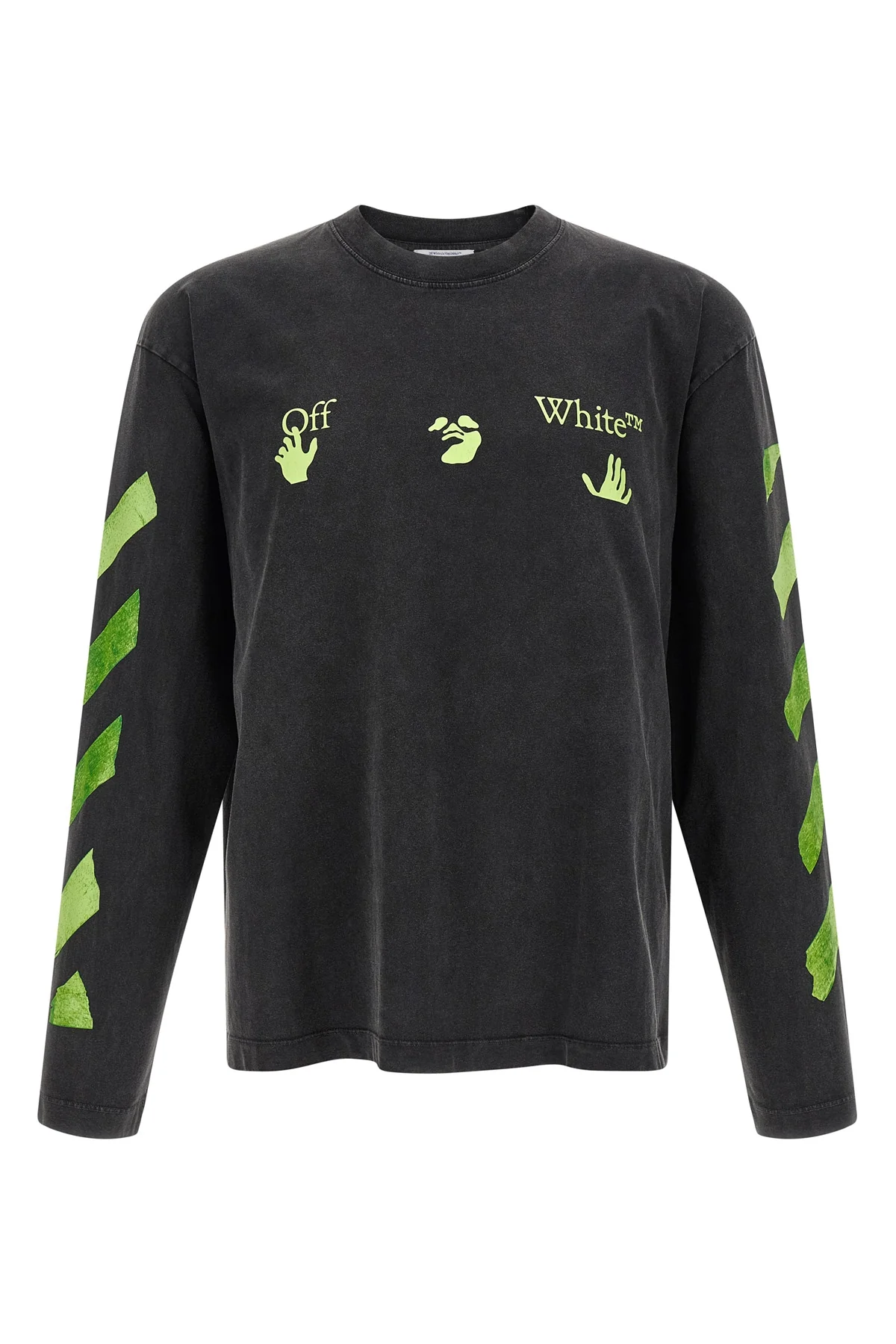 OFF-WHITE L the off-white bacco arrow skate long-sleeved t-shirt