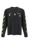 the off-white bacco arrow skate long-sleeved t-shirt
