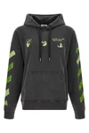 the off-white bacco arrow skate hoodie