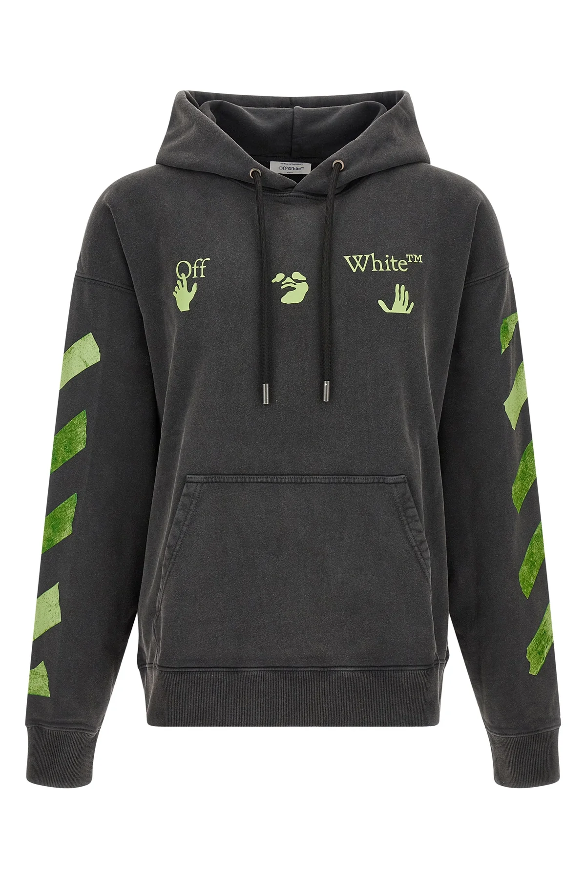 the off-white bacco arrow skate hoodie