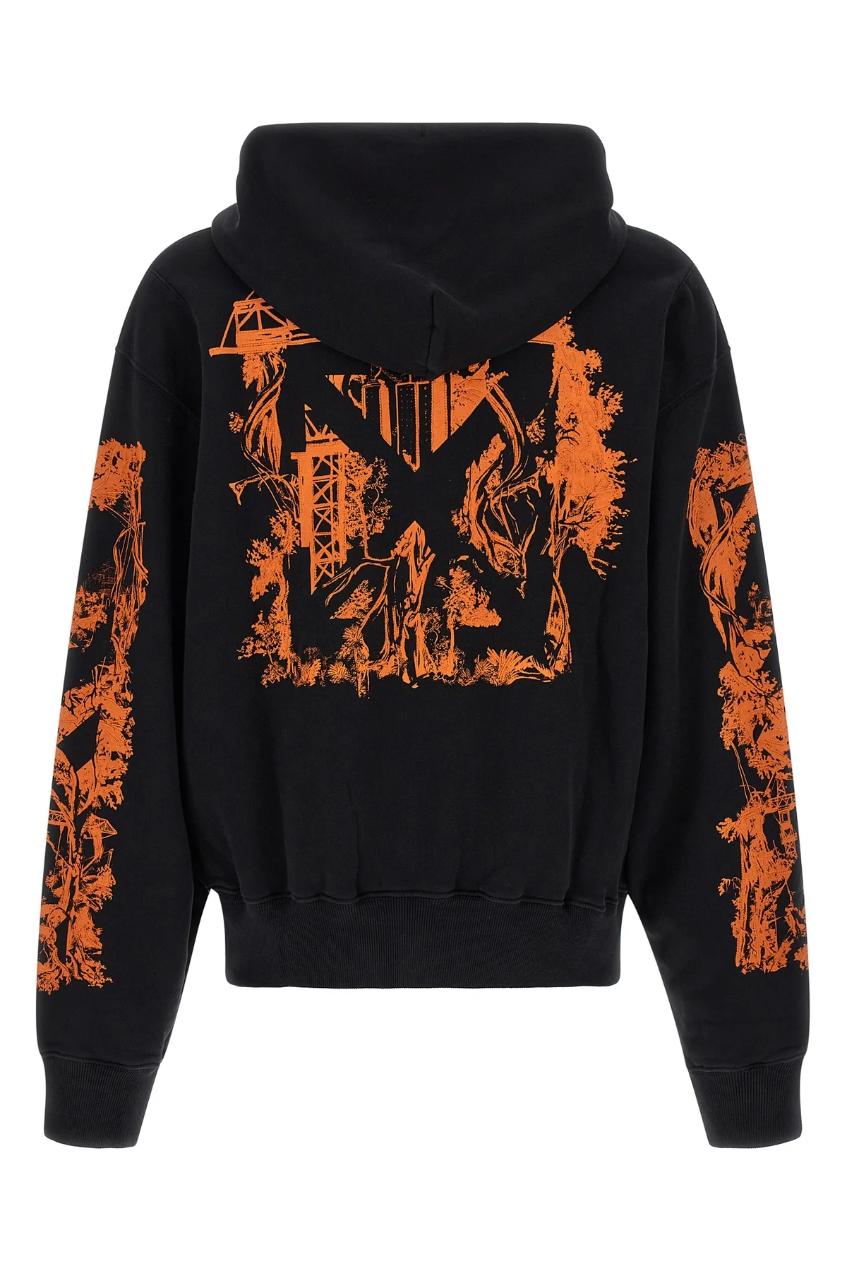 OFF-WHITE L the off-white city nature hoodie