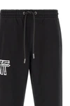 the off-white motion arrow cuffed sports pants