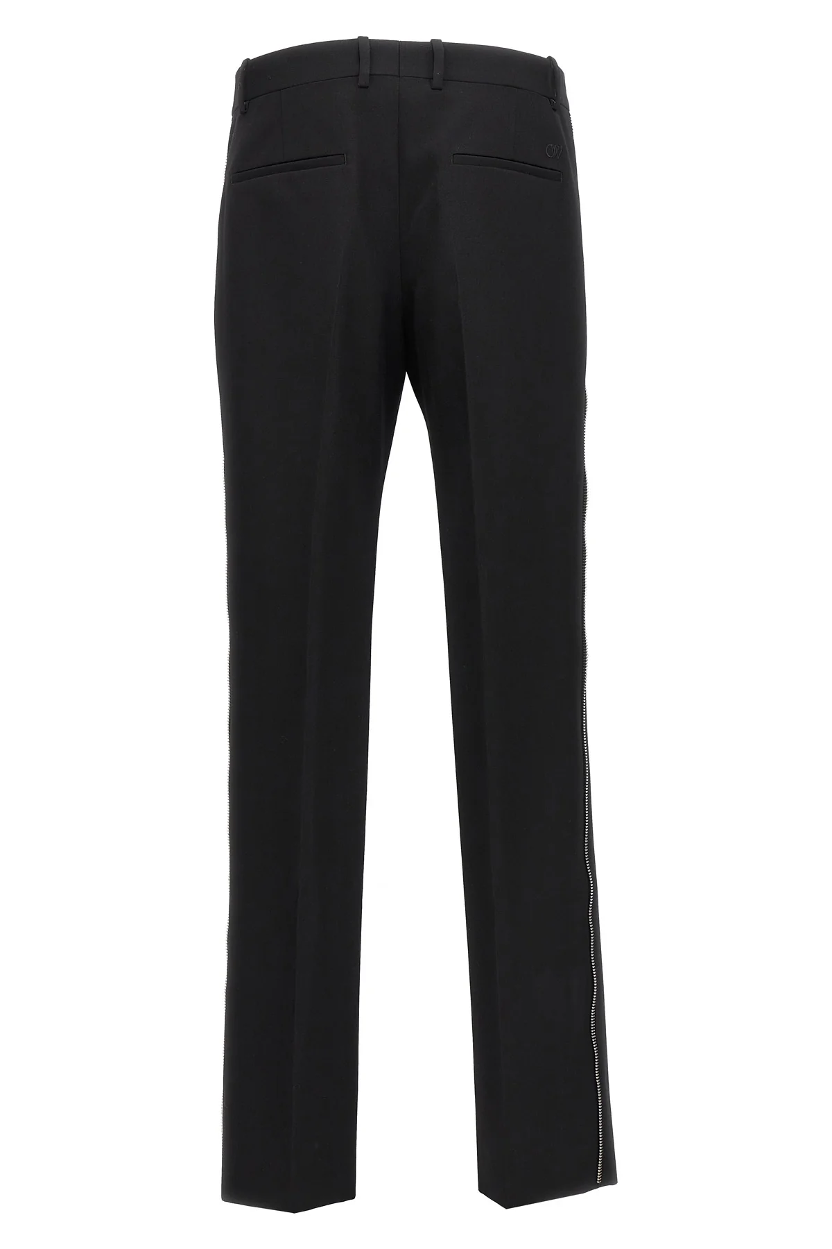 ow emb wool pants