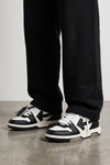 the off-white out of office sneakers feature a structured low-top silhouette d