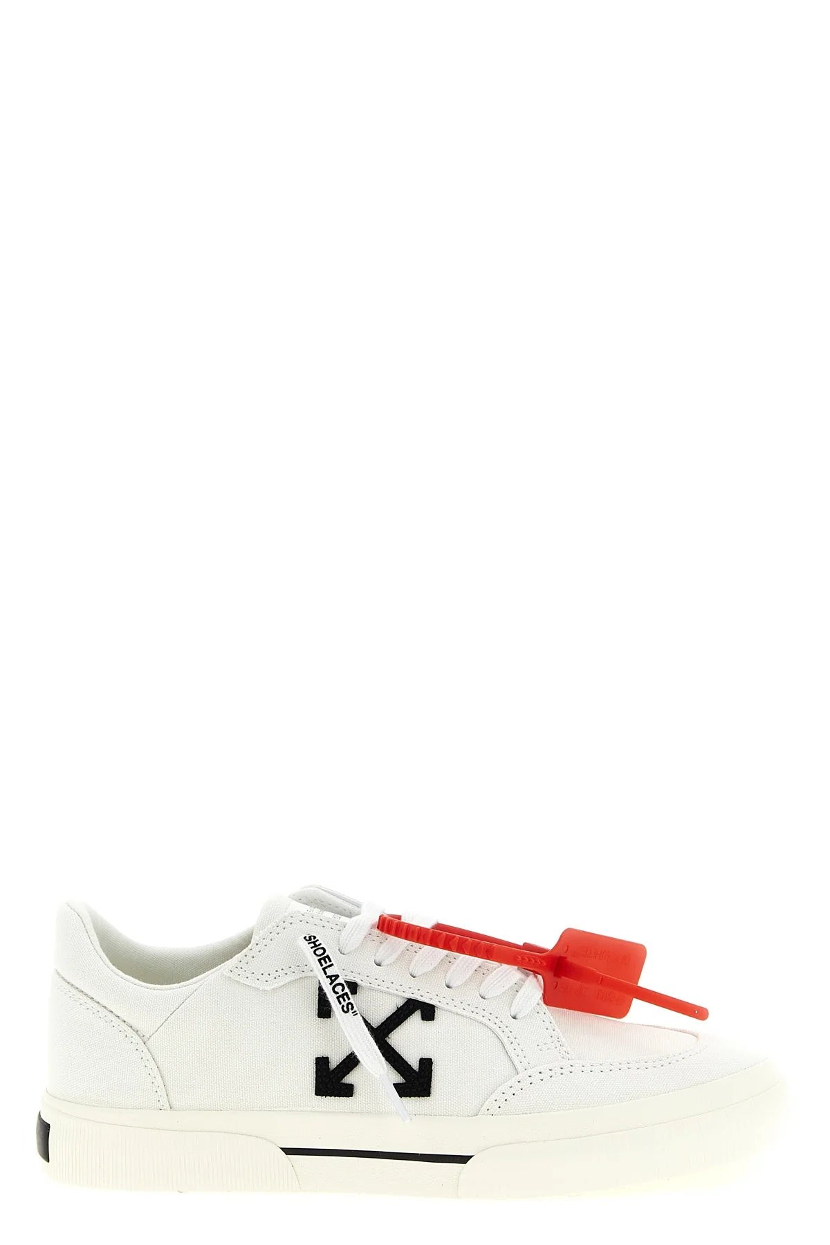OFF-WHITE 40 vulcanized canvas sneakers