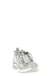 be right back mesh and leather-effect fabric sneakers