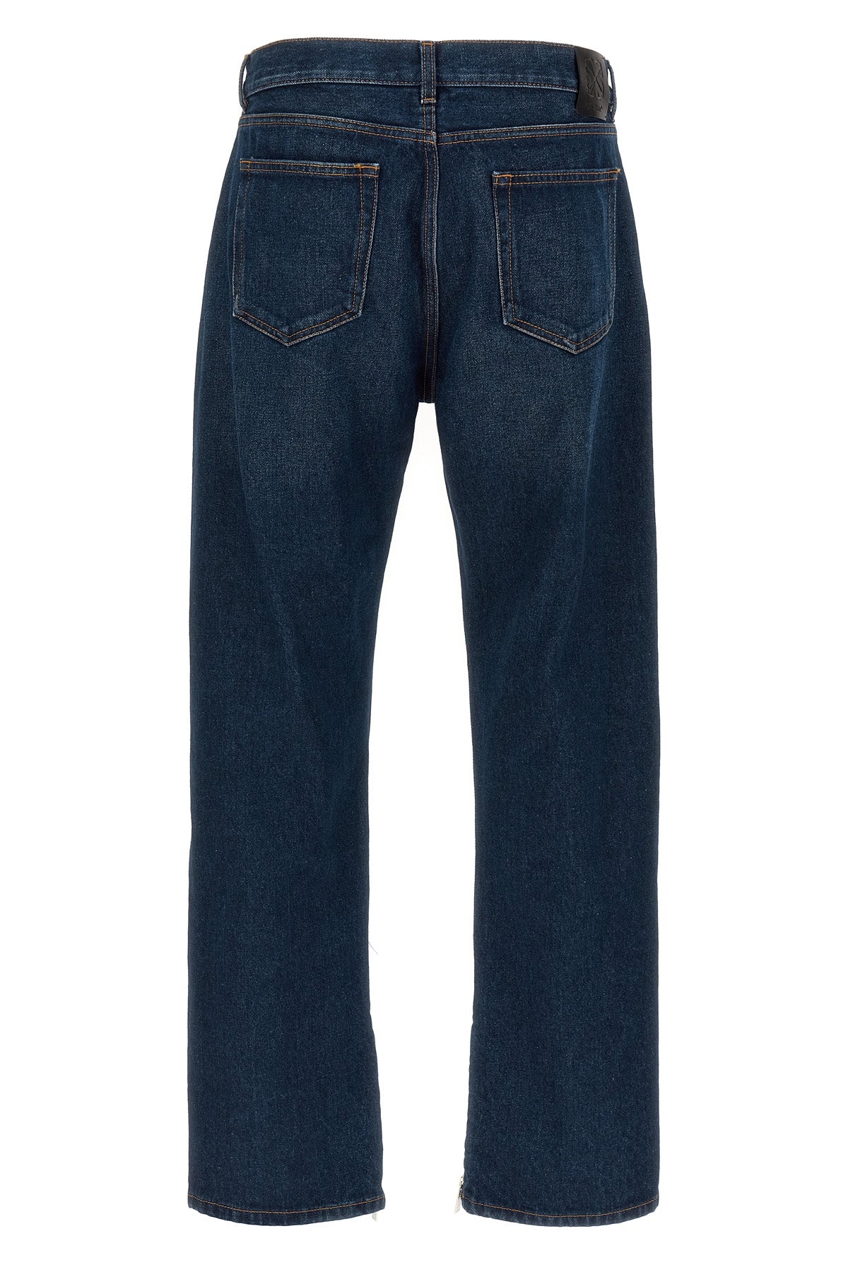 arr zip skate cotton denim jeans