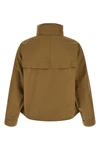 short rain parka in lightweight technical cotton water-repellent fan®