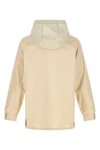 waterproof jacket in coated technical linen