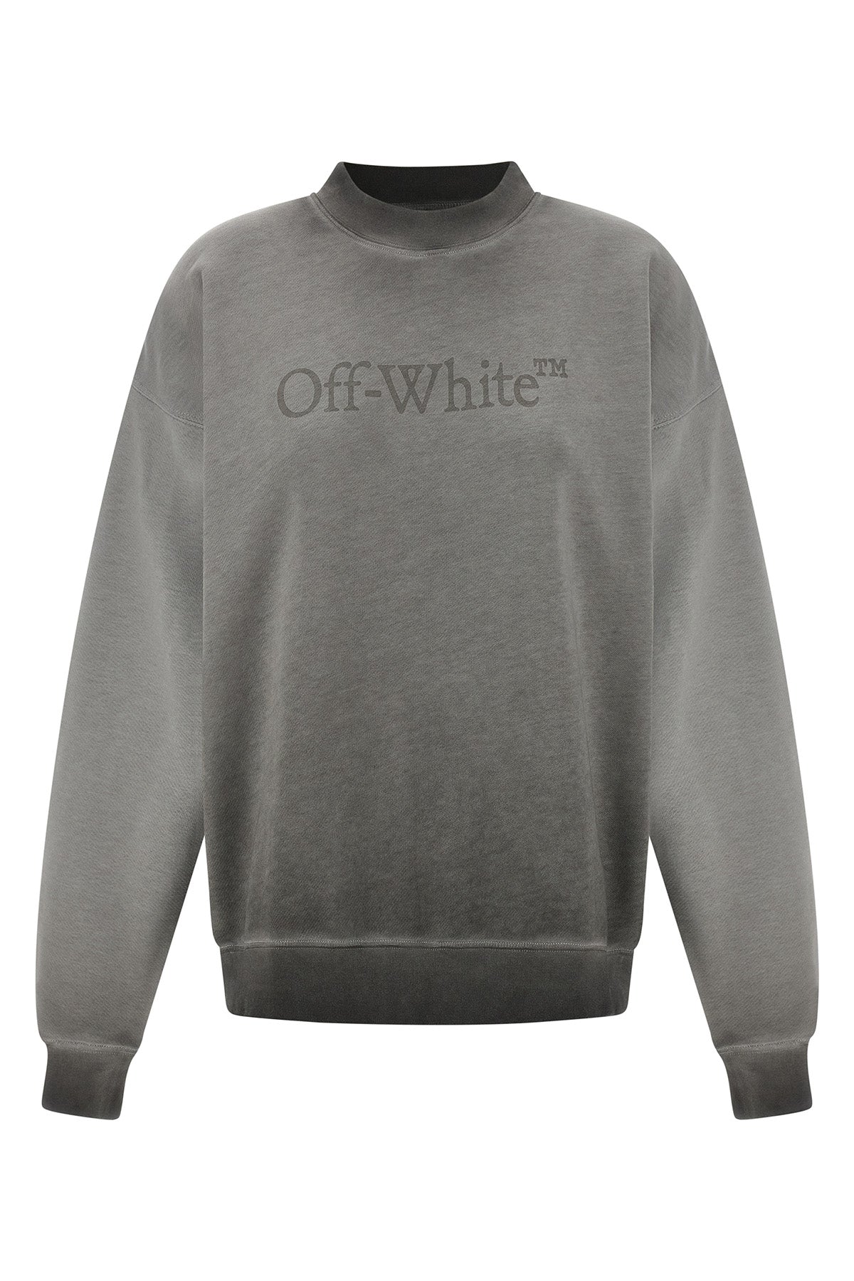 OFF-WHITE XXS laundry skate sweatshirt in degradé brushed cotton