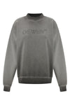 laundry skate sweatshirt in degradé brushed cotton